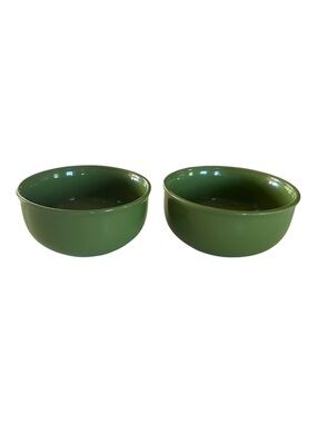 Royal Norfolk Olive-Tone Ceramic Serving Bowls - Set of 2